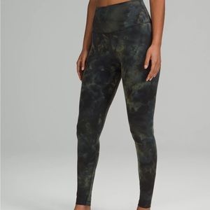 Lululemon tie dye align leggings
